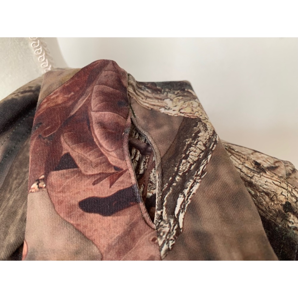 Under Armour Mossy Oak Camo Pullover Hoodie Size Medium - Picture 6 of 11